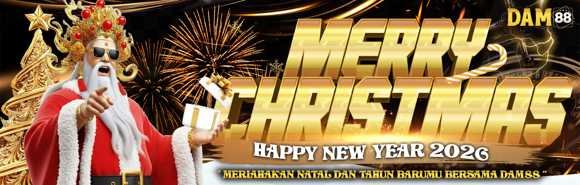 Selamat hari Natal & Tahun baru 2026	