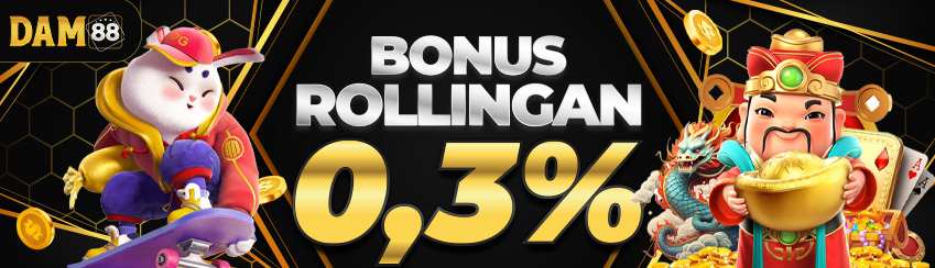 BONUS ROLLINGAN SLOT 0.3%